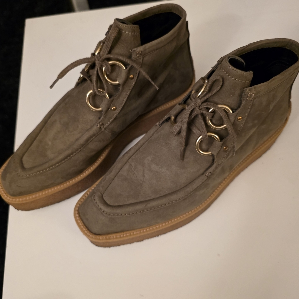 Stella McCartney Brody Eco Suede Ankle Boots US 9 / EU 39 - Picture 2 of 10